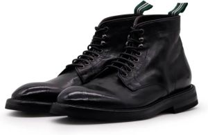 Green George Lace up Boots Zwart Heren