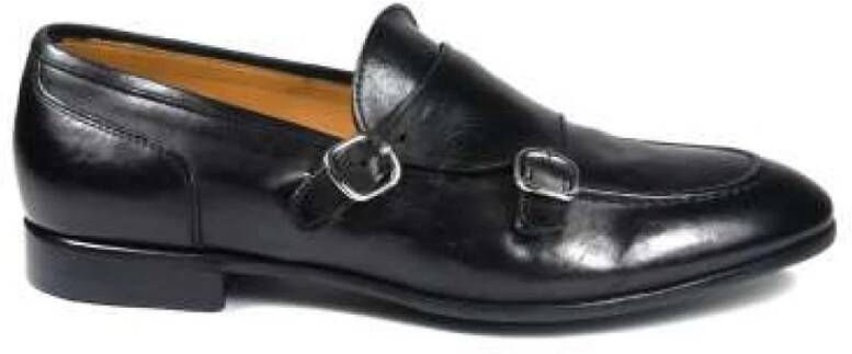 Green George Vintage Leren Schoen met Twee Gespen