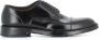Green George Zwarte leren Derby schoenen met Dainite zool - Thumbnail 1