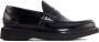 Green George Zwarte Leren Loafer Pennybar Schoenen - Thumbnail 1
