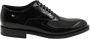 Green George Zwarte leren Oxford schoenen Elegante stijl - Thumbnail 1