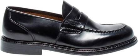 Green George Zwarte platte schoenen Elegante stijl
