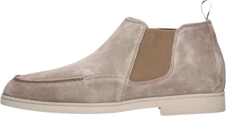 Greve Beige Chelsea Boots Tufo 3331R Beige Heren