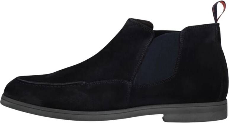 GREVE Chelsea Boots Heren Tufo 1737 Maat: 40 5 Materiaal: Suède Kleur: Blauw - Foto 3