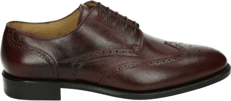 Greve Bordeaux Business Schoenen met Leren Zool - Foto 2