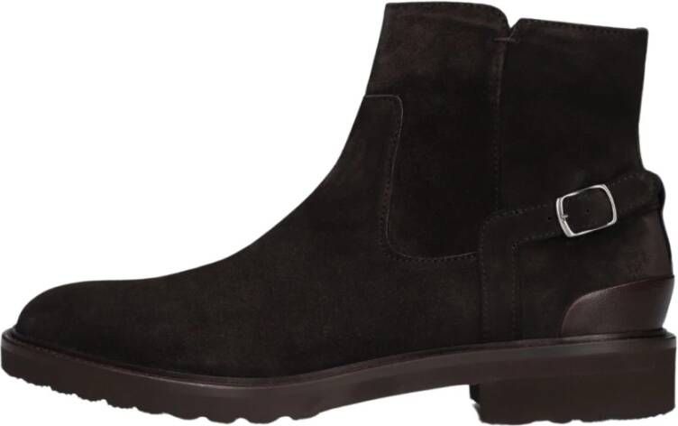 GREVE Boots Heren Cabernet 4800 Maat: 45 Materiaal: Suède Kleur: Bruin - Foto 3