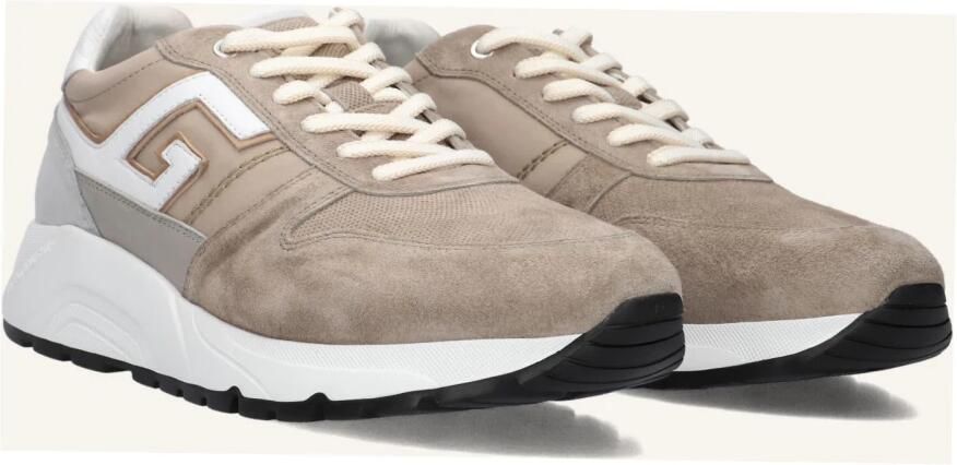 Greve Arnhem Sneakers Heren Leren Sneaker Beige - Foto 3