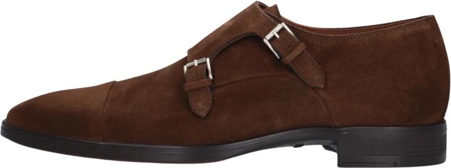GREVE Nette Schoenen Heren 3441.07 Gouda Suède Bruin