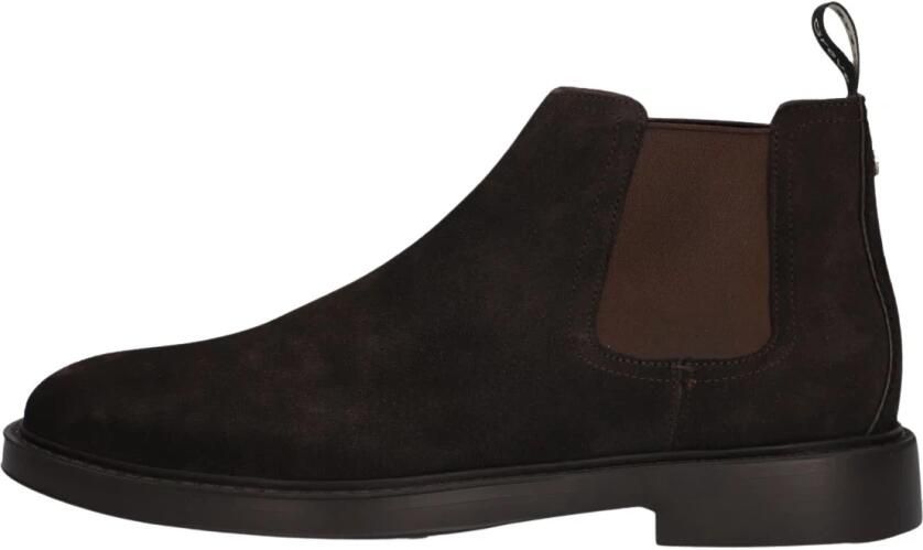 GREVE Chelsea Boots Heren Highland Suède Bruin - Foto 6