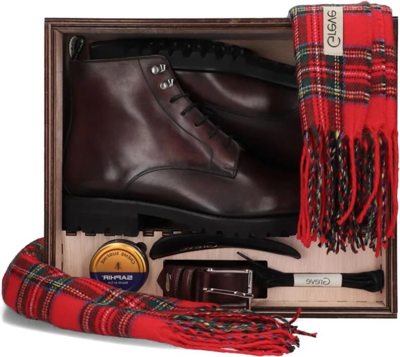 GREVE Veterboots Heren Breda Leer Bordeaux - Foto 6