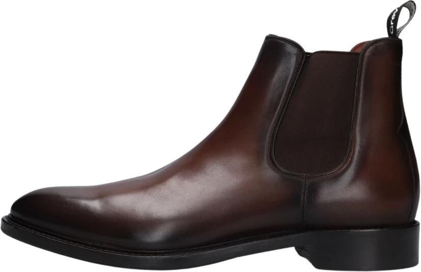GREVE Chelsea Boots Heren Piava 4757 Maat: 43 Materiaal: Leer Kleur: Bruin - Foto 6