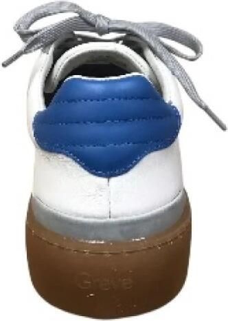 GREVE Lage Sneakers Heren Wave Leer Wit - Foto 10