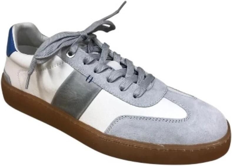 GREVE Lage Sneakers Heren Wave Leer Wit - Foto 7