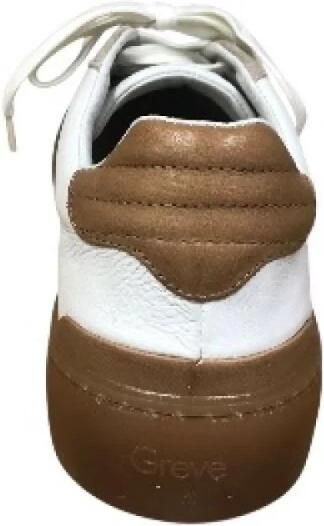 GREVE Lage Sneakers Heren Wave Leer Beige - Foto 9