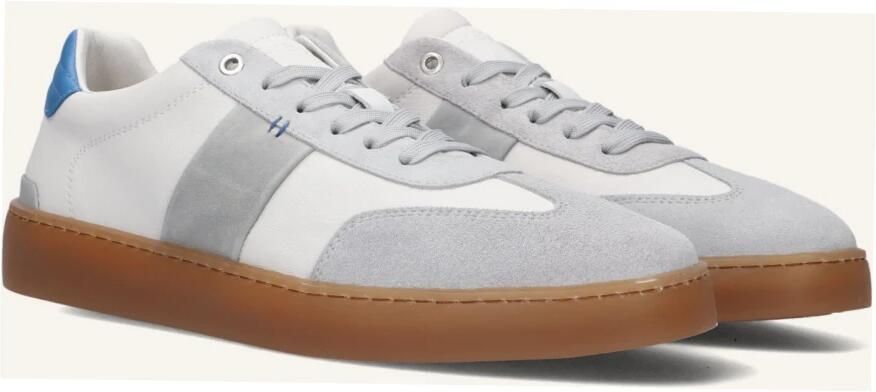 Greve Wave Sneakers Heren Leren Sneaker Wit - Foto 4