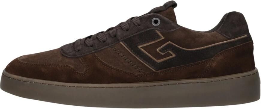 GREVE Lage Sneakers Heren Wave Suède Bruin - Foto 6