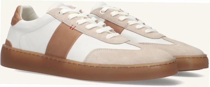 Greve Wave Sneakers Heren Leren Sneaker Beige - Foto 3