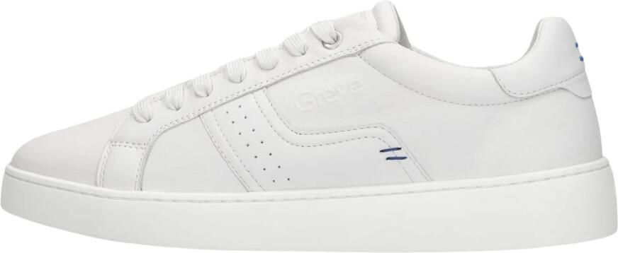 Greve Wave Sneakers Heren Leren Sneaker Wit - Foto 2
