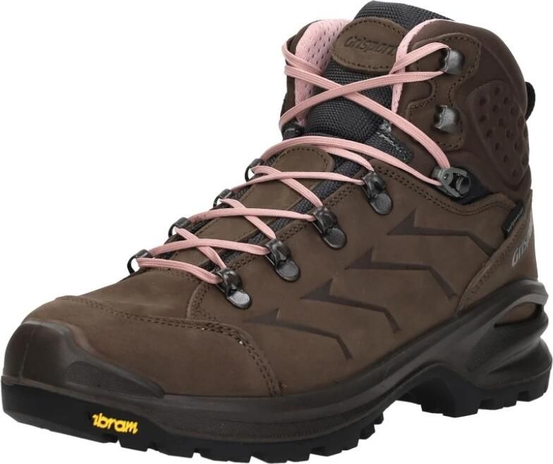 Grisport Venture Mid bruin roze wandelschoenen uni (a) - Foto 3