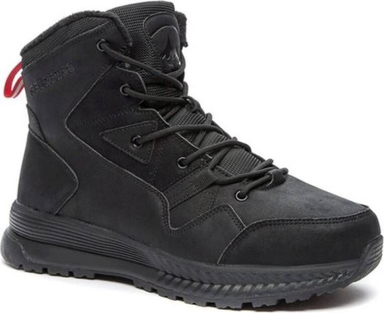 Grunberg Zwarte Casual Gesloten Booties voor Mannen Black Heren