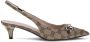 Gucci Beige Bruin Slingback Pumps Lido Stijl - Thumbnail 3