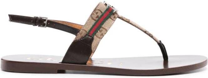 Gucci Beige Sandalen voor een stijlvolle look