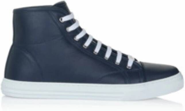Gucci Blauwe Heren Sneaker Comfortabel en veelzijdig