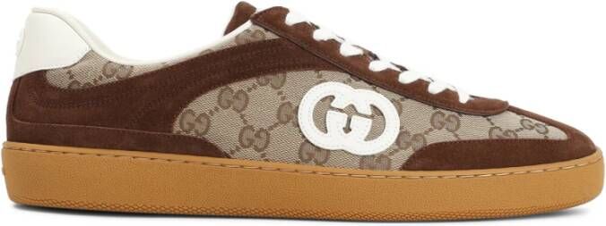 Gucci Bruine Sneakers voor Mannen Ss25