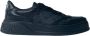 Gucci Canvas Leren Sneakers Ronde Neus - Thumbnail 1
