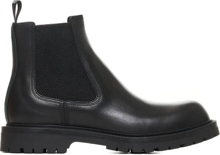 Gucci Chelsea Boots met Web