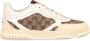 Gucci Contrasterende Leren Lage Sneakers - Thumbnail 1