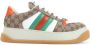 Gucci Dubbele Screener Sneakers Multicolor Heren - Thumbnail 1