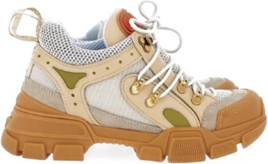 Gucci Flashtrek Sneakers Beige Dames