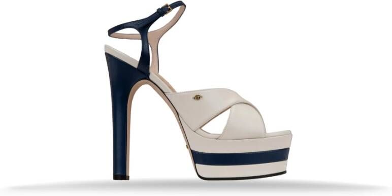 Gucci Gesp Leren Sandalen