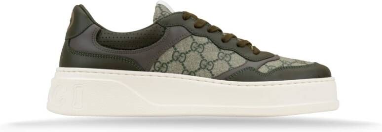 Gucci GG Logo Veterschoenen van Leer
