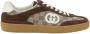 Gucci GG Sneakers met Suède Details - Thumbnail 1