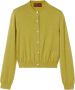 Gucci Groene Bloemtrui met Ribboord - Thumbnail 1