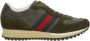 Gucci Groene Sneakers met Webdetail - Thumbnail 1
