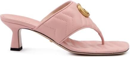 Gucci Charlotte Nappa Leren Sandalen - Foto 2