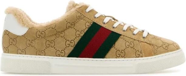 Gucci Embossed GG Monogram Sherpa Lined Sneaker