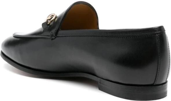 Gucci Low-Top Sneakers Jordaan Moccasin in zwart - Foto 2