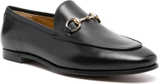 Gucci Low-Top Sneakers Jordaan Moccasin in zwart - Foto 3
