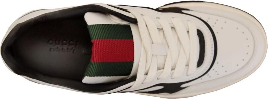 Gucci Geperforeerde Sneaker met Ronde Neus - Foto 5
