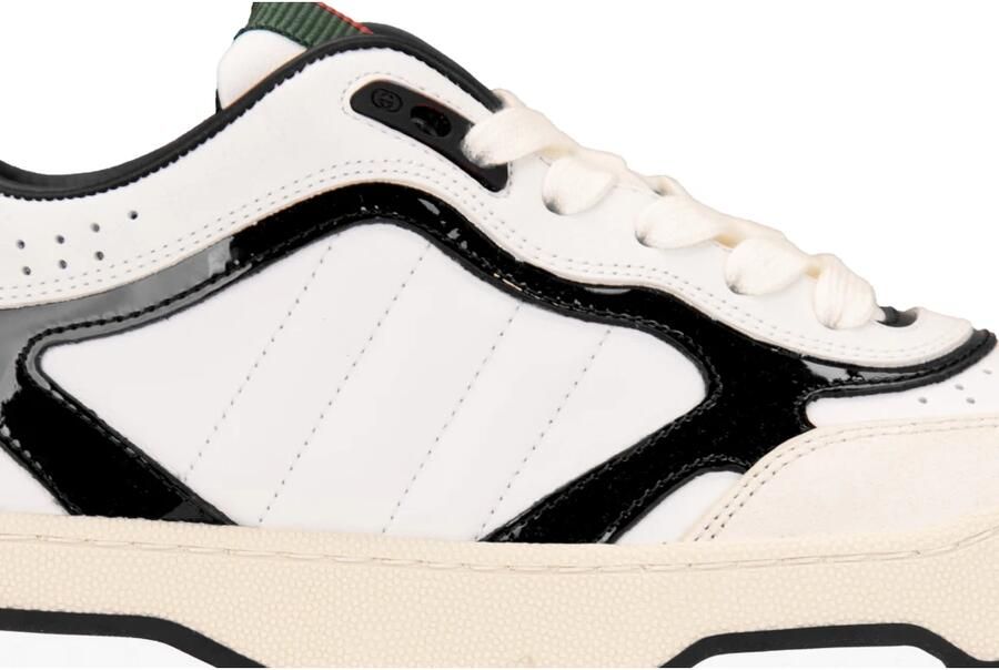 Gucci Geperforeerde Sneaker met Ronde Neus - Foto 2