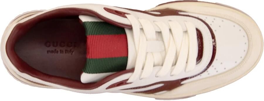 Gucci Geperforeerde Sneakers met Ronde Neus - Foto 5