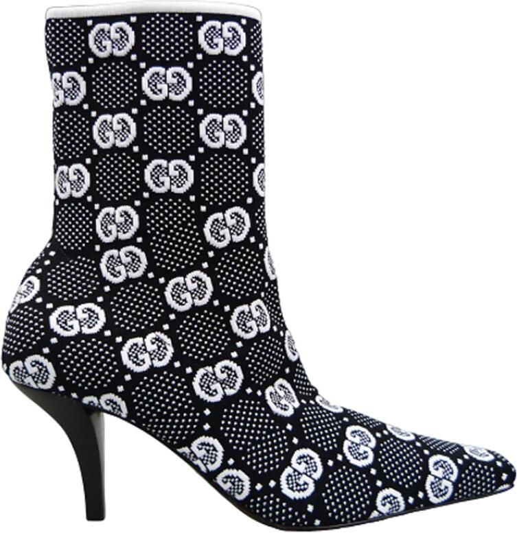 Gucci GG 75mm Gebreide Enkelboots