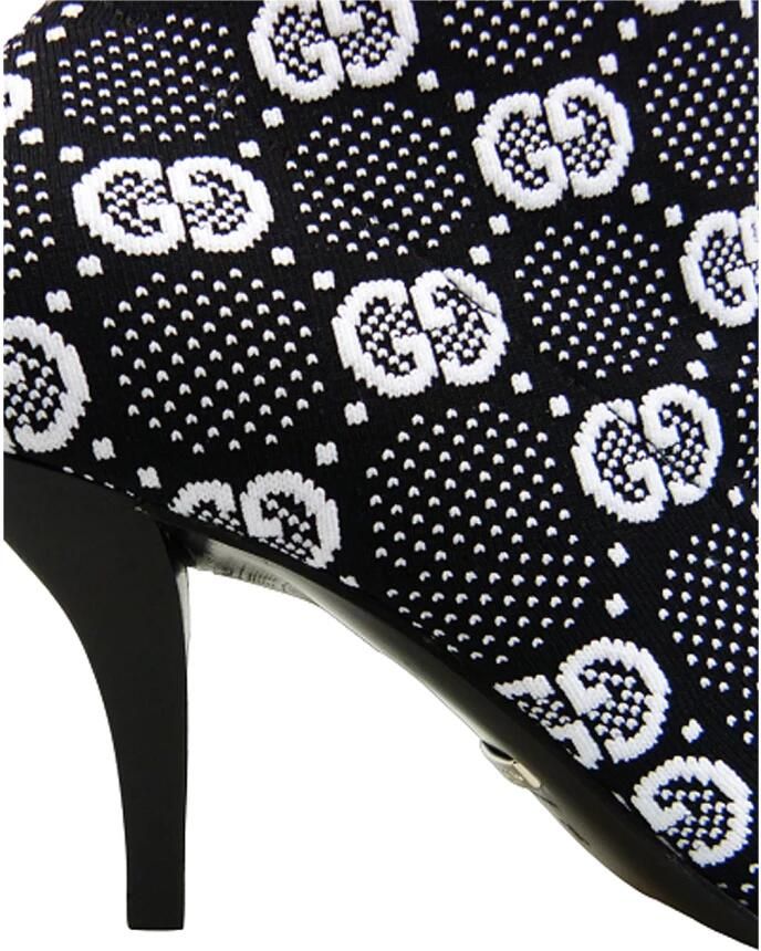 Gucci GG 75mm Gebreide Enkelboots - Foto 2