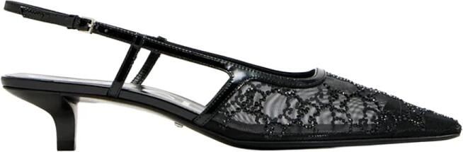 Gucci GG Crystal Slingback Pump