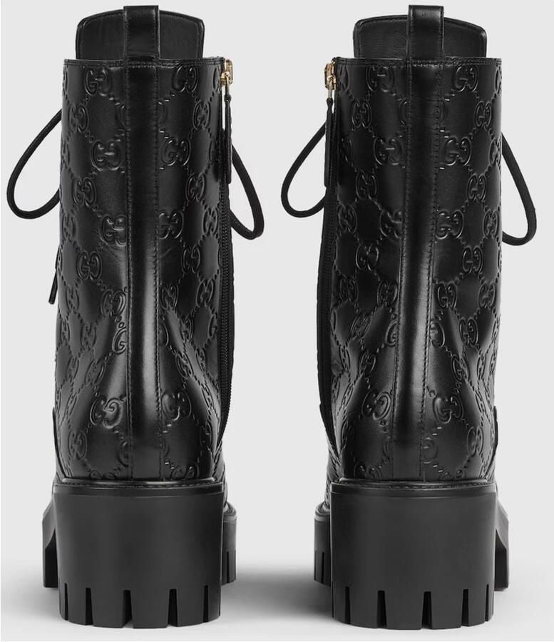 Gucci GG Enkelboots met Veters