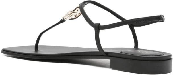 Gucci GG Marmont leren sandalen - Foto 2